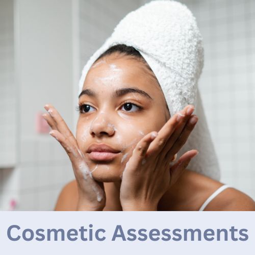 cosmetic assessments for fragrance oils