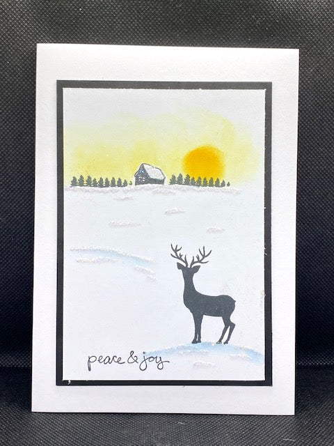 Peace & Joy Christmas Card
