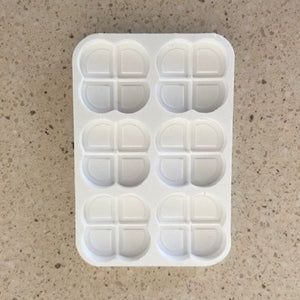 Masculine / quad Wax Melt Mould